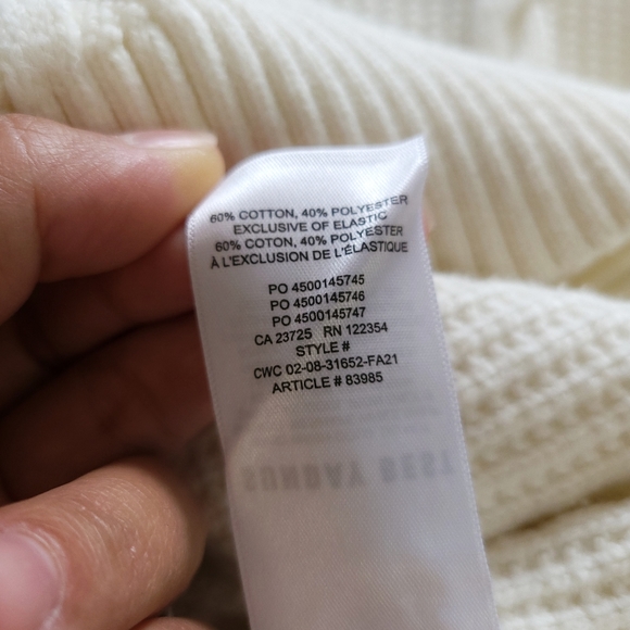 Aritzia Sunday Best Demi Chunky Cable Knit Ribbed Sweater Dress - Picture 10 of 14